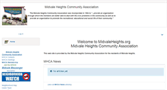 Desktop Screenshot of midvaleheights.org