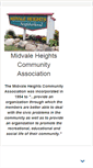 Mobile Screenshot of midvaleheights.org